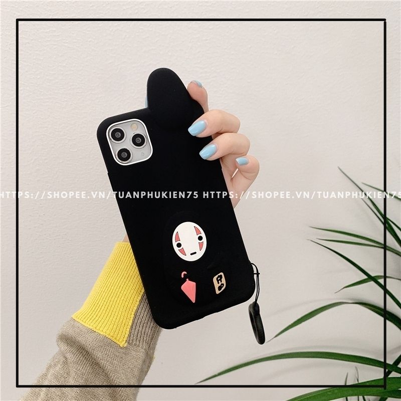 Ốp Lưng Iphone ⚡ Freeship ⚡ Ốp SIlicone Vô Diện Cầm Ô ⚡ Iphone 6/6s/6P/6SP/7/8/7P/8P/X/Xs/XR/Xsmax/11/11Promax