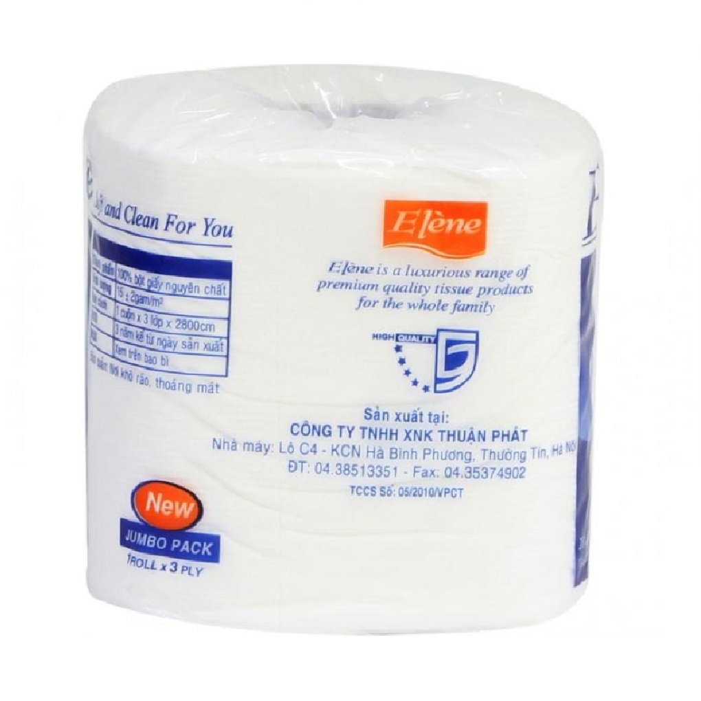 Giấy vệ sinh Elene 9 cuộn ( 3 lớp )