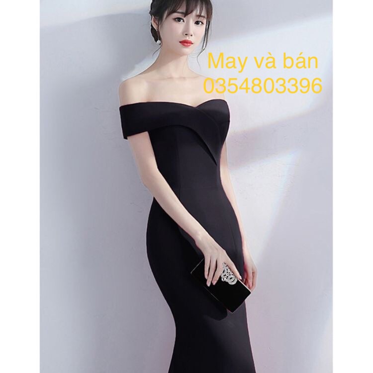 Đầm trễ vai
