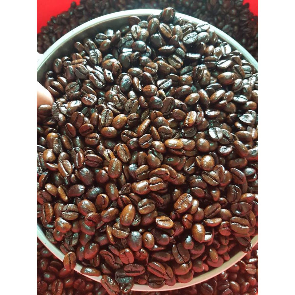 500G Cà Phê Arabica Hạt Rang Nguyên Chất 100% ( LOẠI MỘC)