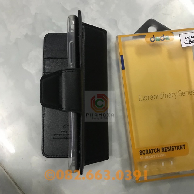 Bao da, ốp lưng nắp gập vsmart bee, vsmart star