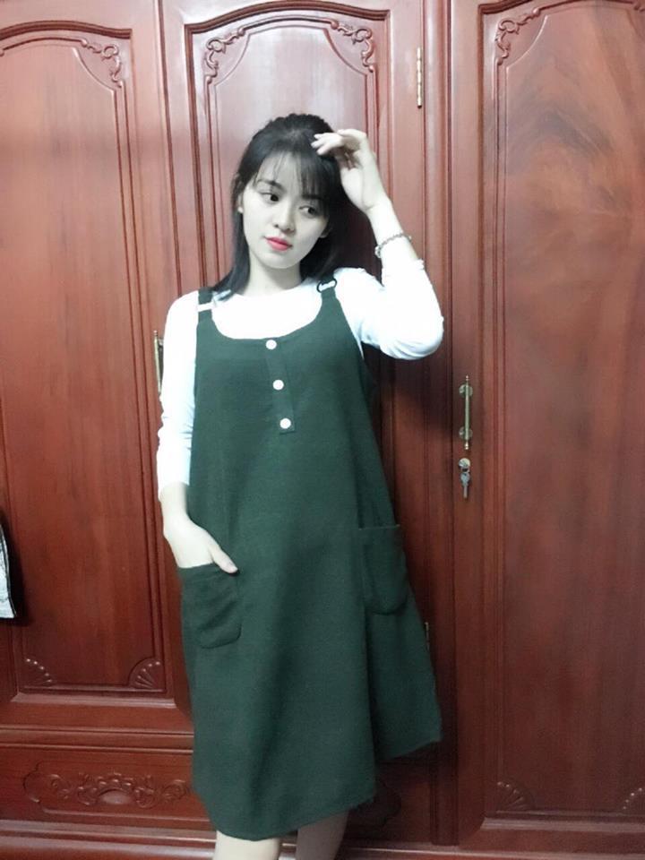Yếm Bầu Dạ hai dây Thu Đông