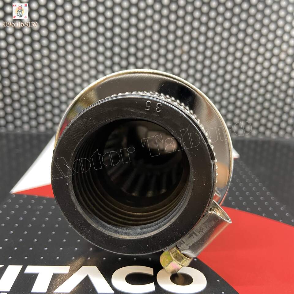 [HCM]Pô air (lọc gió) Kitaco Φ35 gắn bình CR Mini