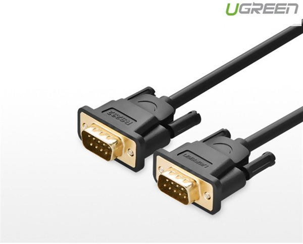 Cáp COM to COM (RS232) hai đầu dương dài 1.5M Ugreen 20153