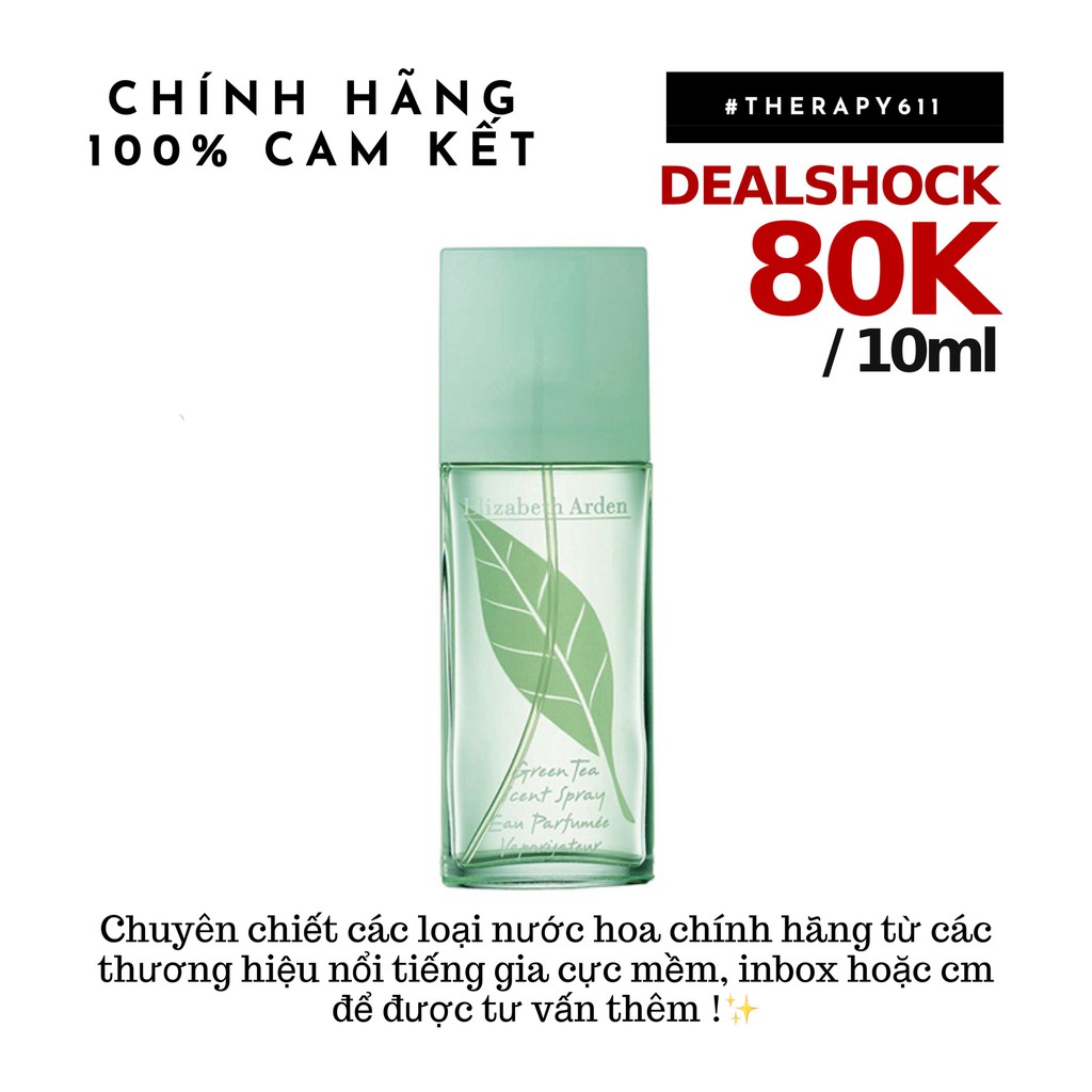 Mẫu Thử Nước Hoa Nữ Elizabeth Arden Green Tea 10ml