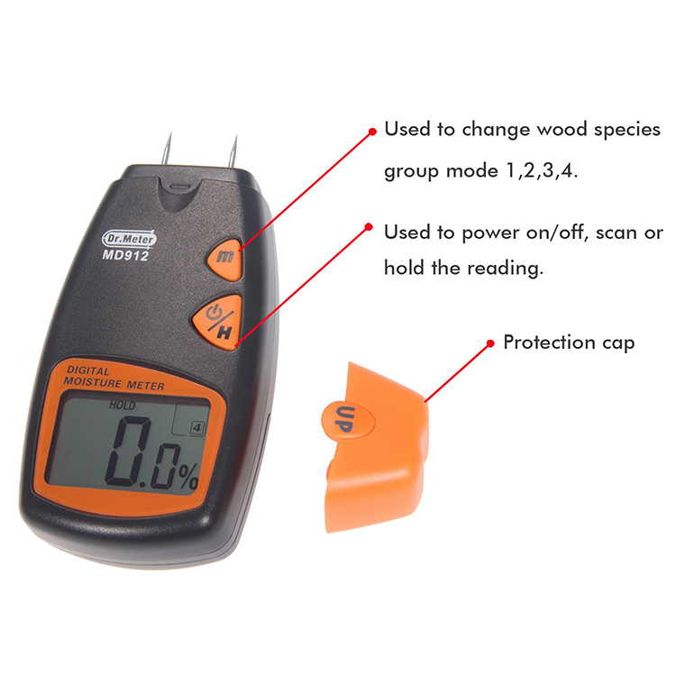Máy đo độ ẩm gỗ MD-912