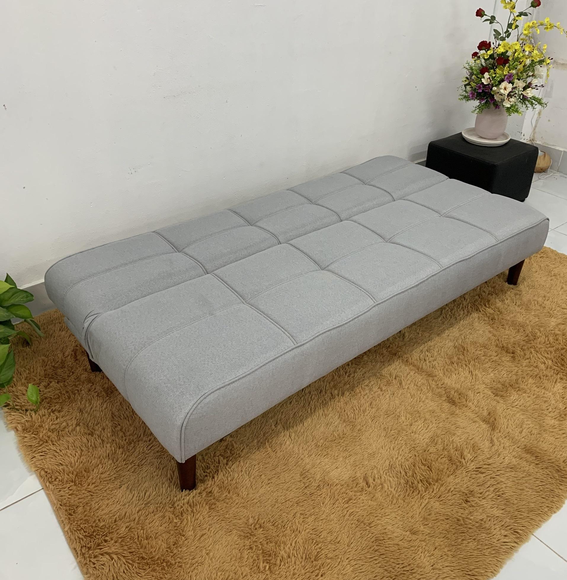 Sofa giường BNS 2021V (Xám tro nhạt)