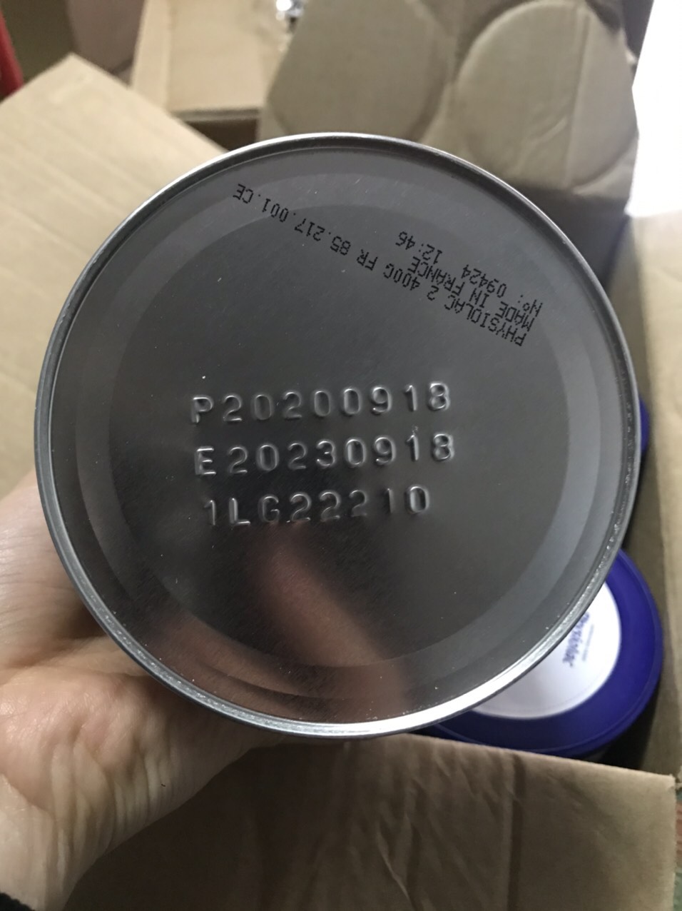 [Mẫu mới] Sữa Physiolac số 1,2,3 400g (date mới)