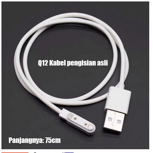 Cáp sạc nam châm cho đồng hồ Q12