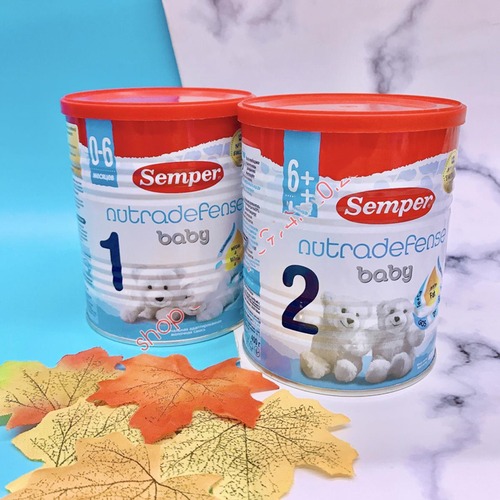 Sữa Bột Semper Số 2 400g Nga - Tăng Cân Cho Bé Từ 6 Tháng