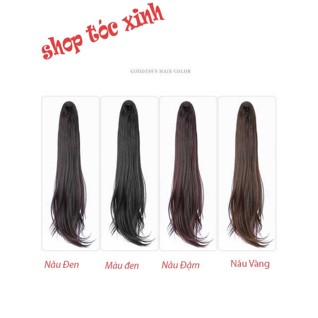 TÓC GIẢ NGOẠM THẲNG