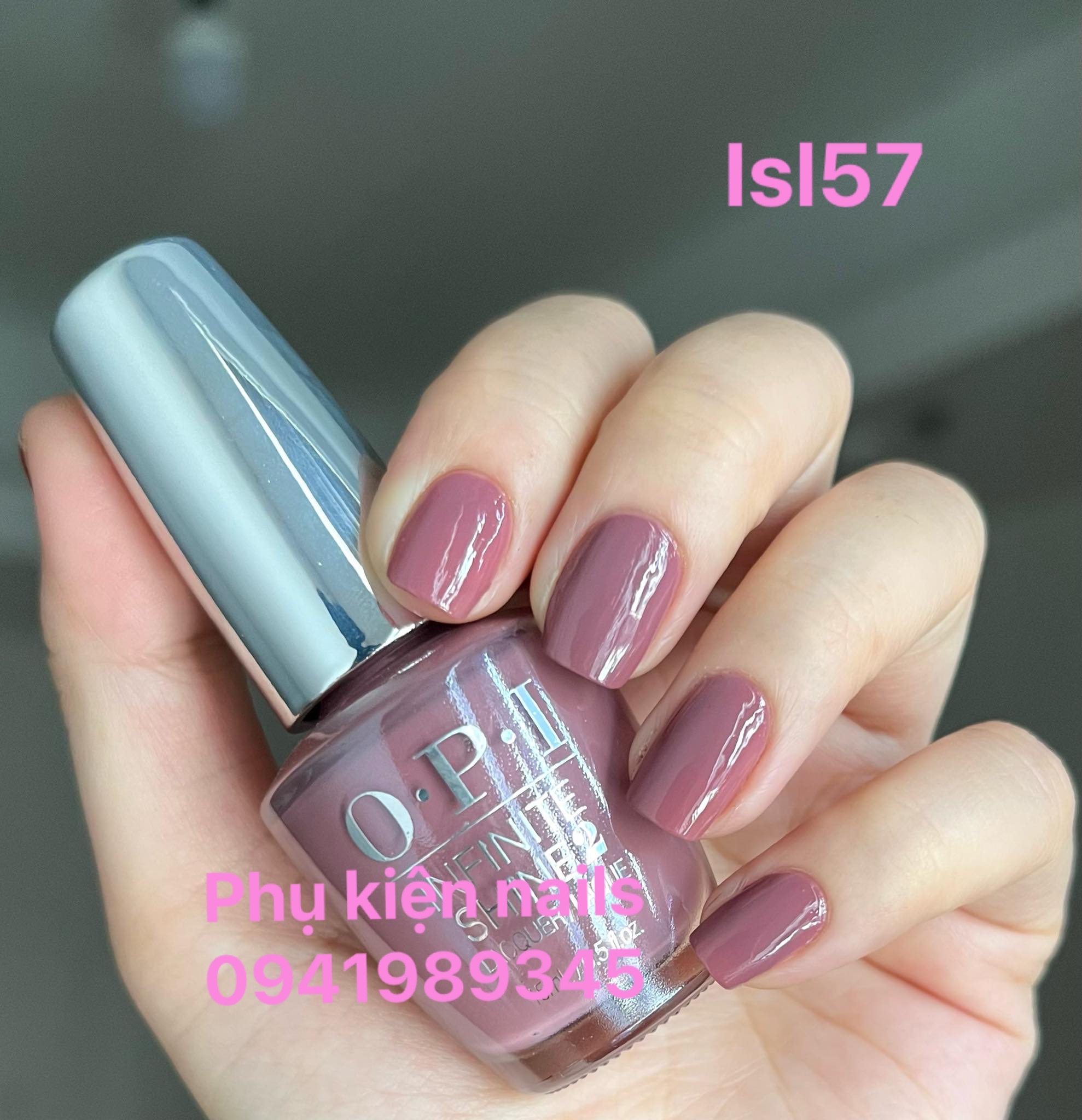 Sơn gel lạnh opi sơn nắp bạc siêu bóng