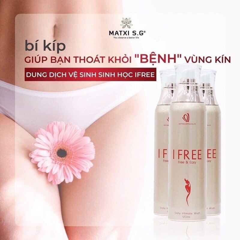 Dung dịch vệ sinh sinh học IFREE chai lẻ