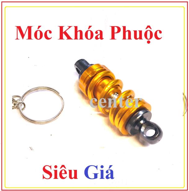Móc khóa phuộc màu tím