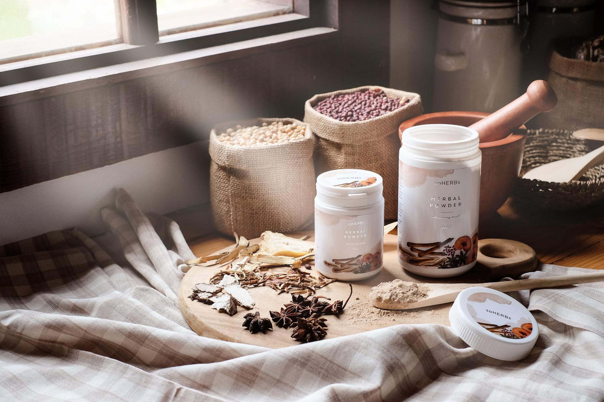 [HCM]BỘT THẢO DƯỢC TẮM TRẮNG SOHERBS