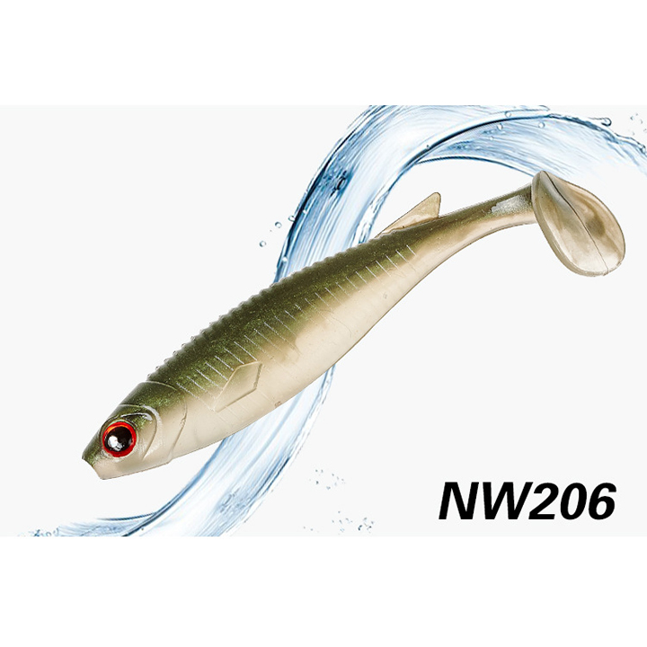 Mồi mềm câu lure noeby nbl5485 - 8cm-10g 1 gói 4 con