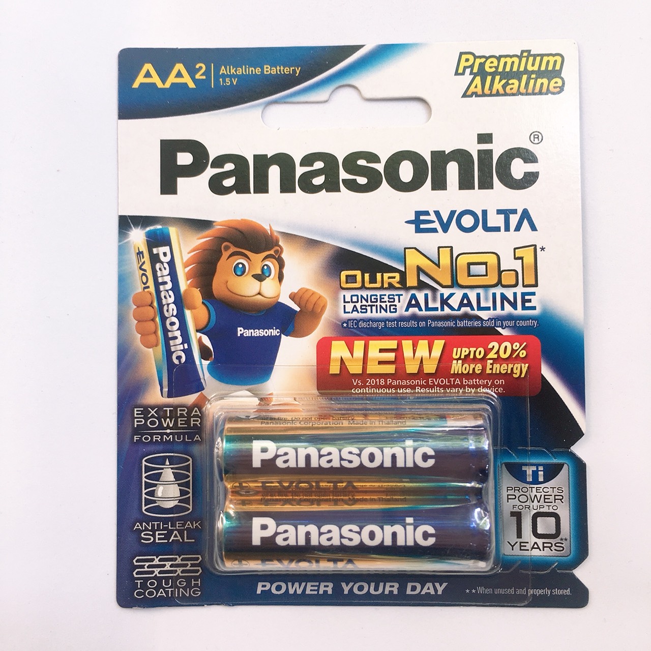 1 Vỉ Pin AA Panasonic Avolta ( 1 Vỉ 2 Viên )