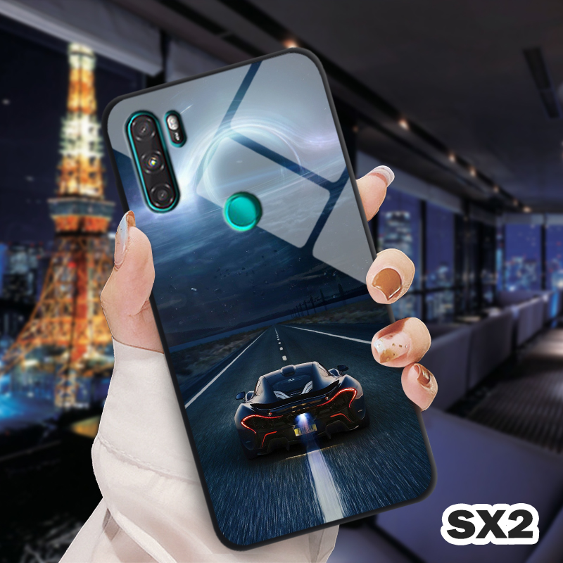 Ốp lưng VSMART ACTIVE 3 in 3D kính cường lực hình siêu xe