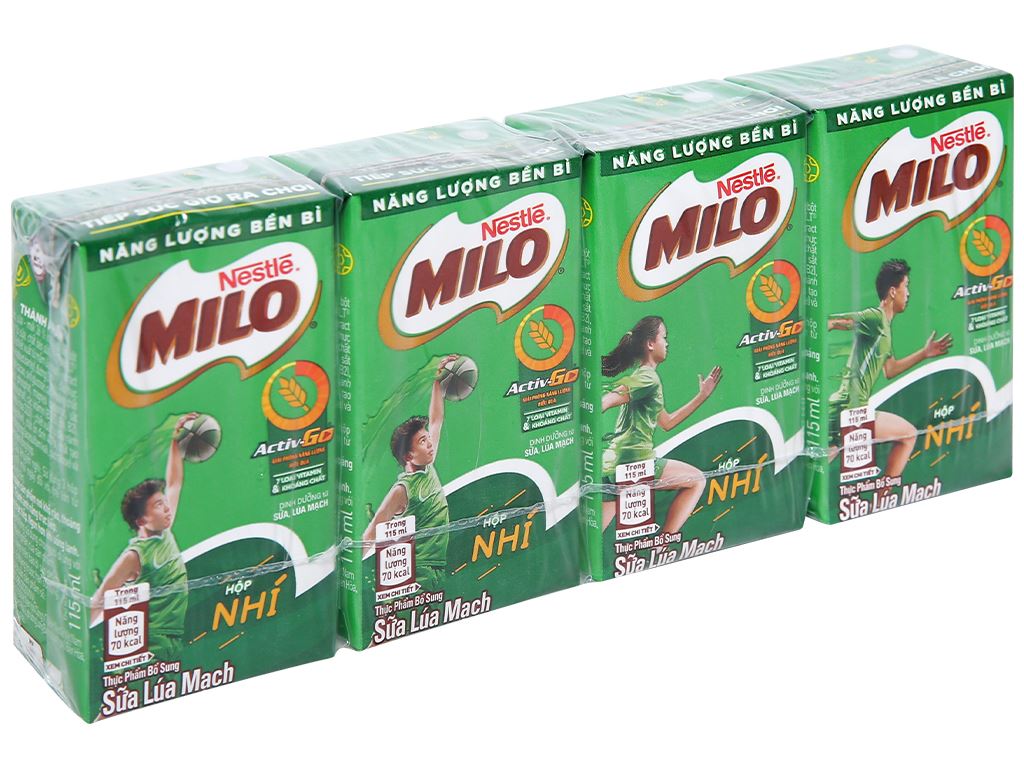 combo 24 hộp sữa Milo 115ml