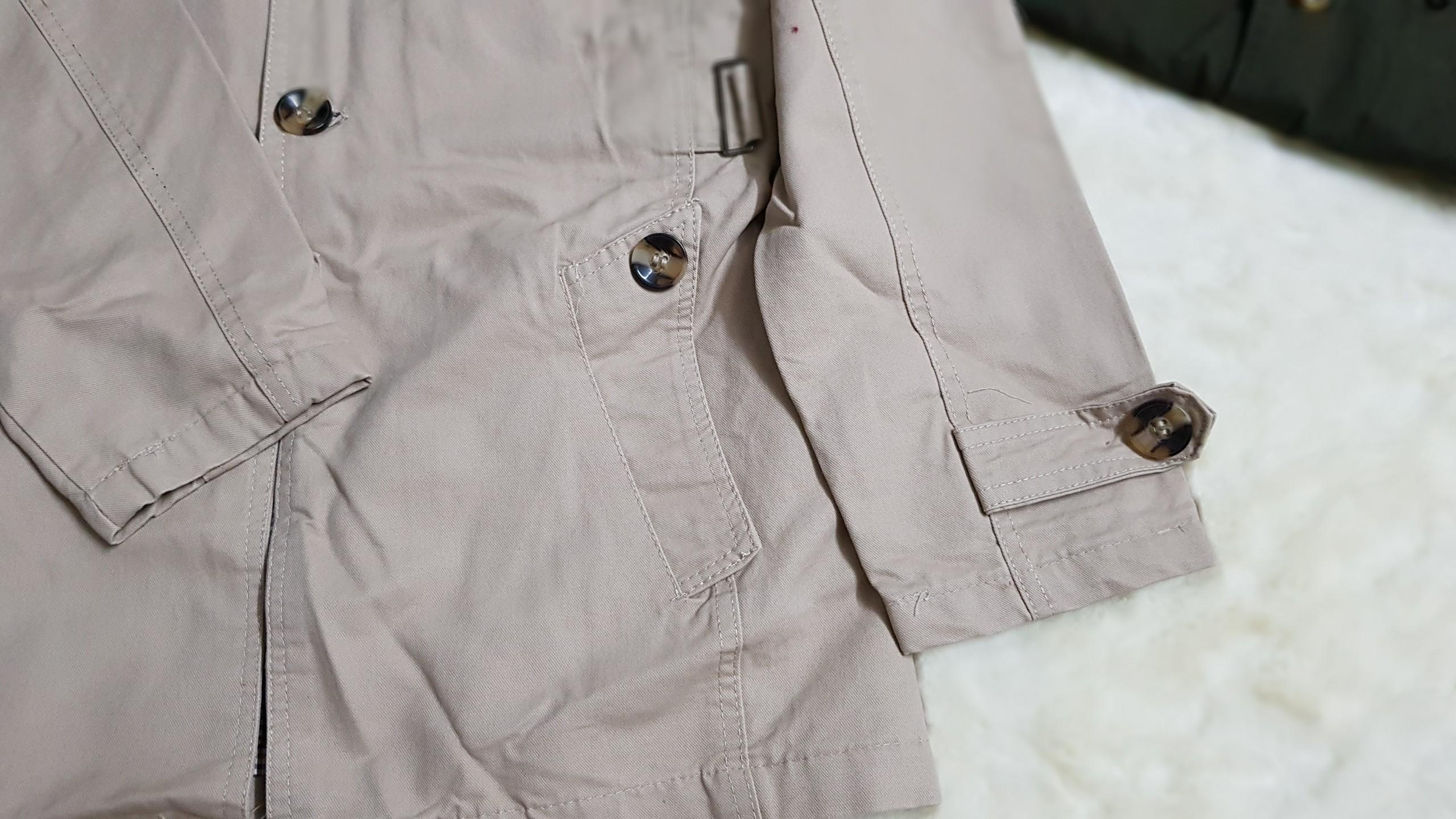 Áo mangto denim nam