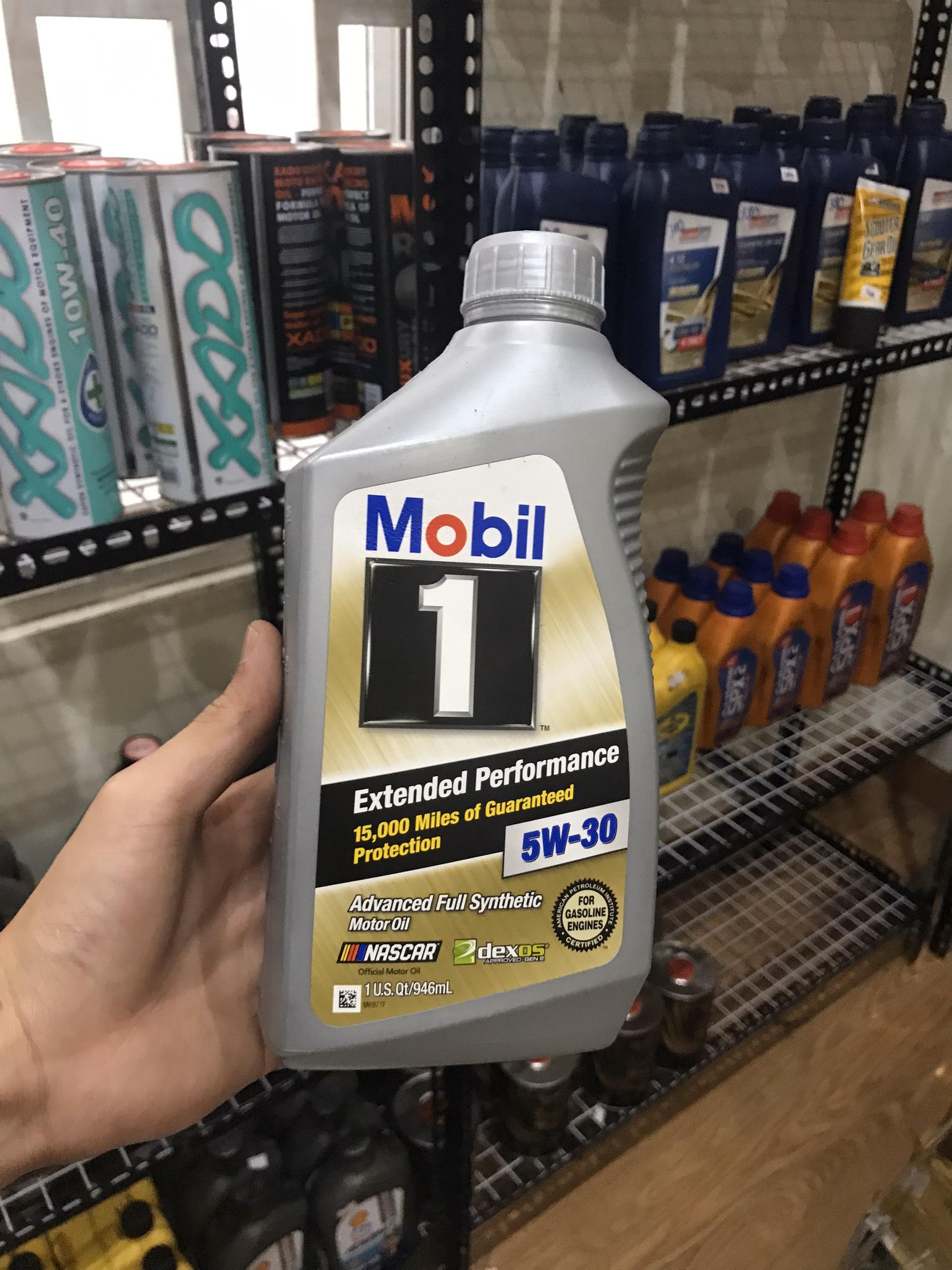 [HCM]Nhớt Mobil 1 5W30 Gold( Nhớt Xe Ga Cao Cấp)