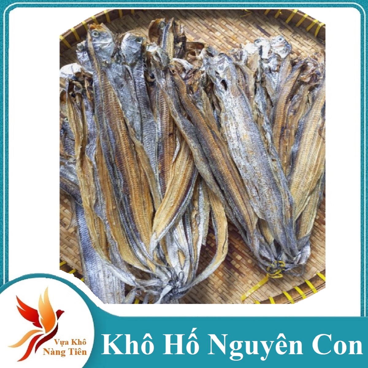 Khô Cá Hố Nguyên Con- đậm đà, thịt cá dai chắc, ngọt …rất ngon-Vựa Khô Nàng Tiên