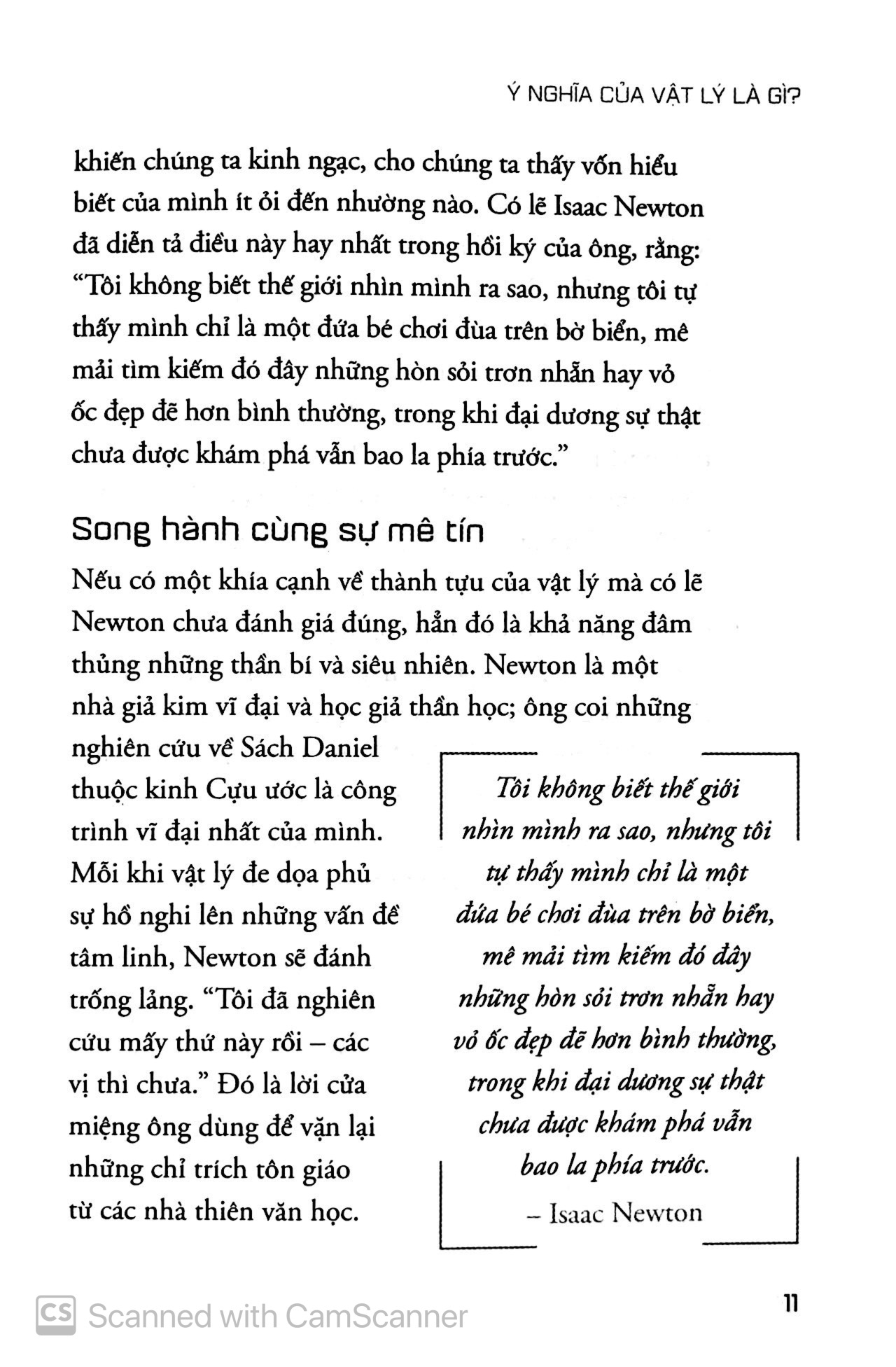 Những Câu Hỏi Lớn Vật Lý