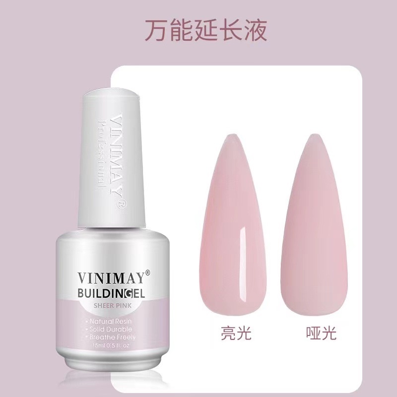 Sơn gel đắp móng và siêu cứng móng vinimay hot mới