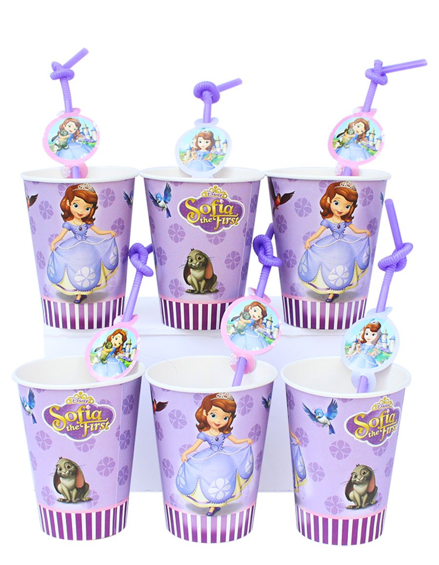 [HCM]Bộ 6 ly giấy trang trí sinh nhật