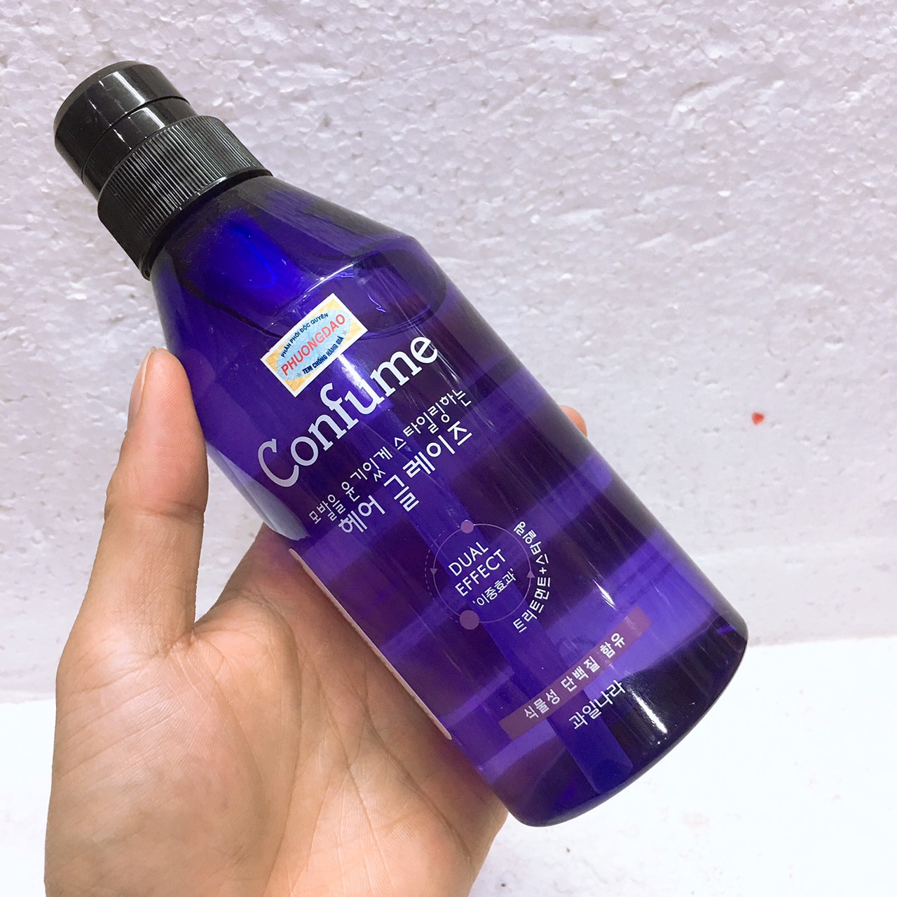 Gel tóc lỏng tạo kiểu mềm Confume hàn quốc