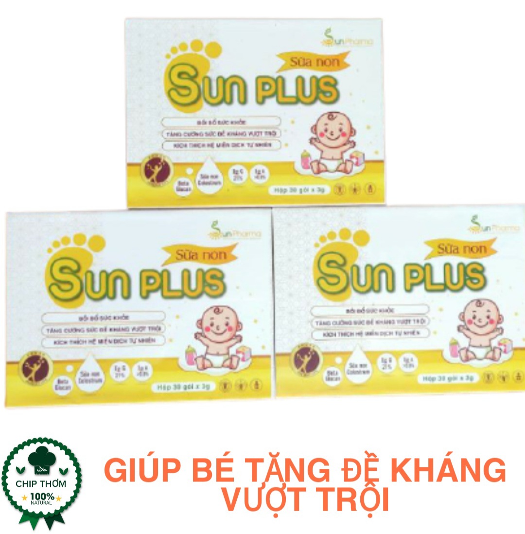 [HCM]Combo 3 Hộp Sữa Non Sunplus