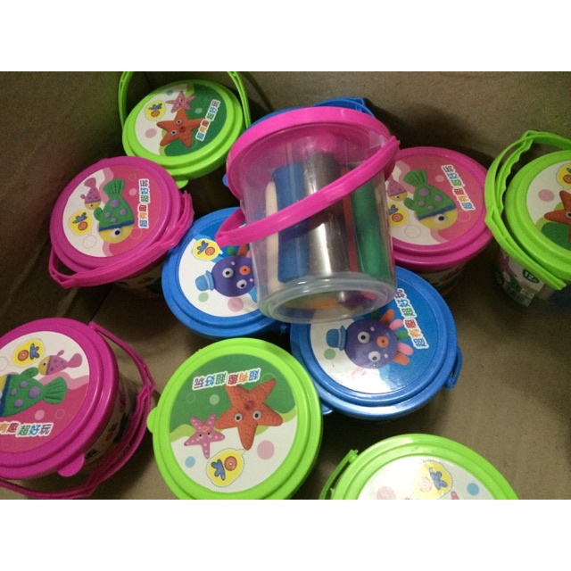 Đất Nặn Xô To 12 Màu