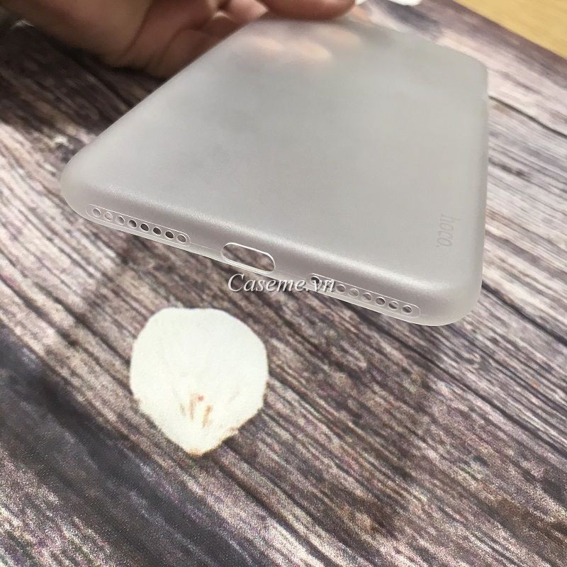 Ốp lưng lụa siêu mỏng iPhone 7, iPhone 7 Plus, iPhone 8, iPhone 8 Plus chính hãng HOCO chống vân tay