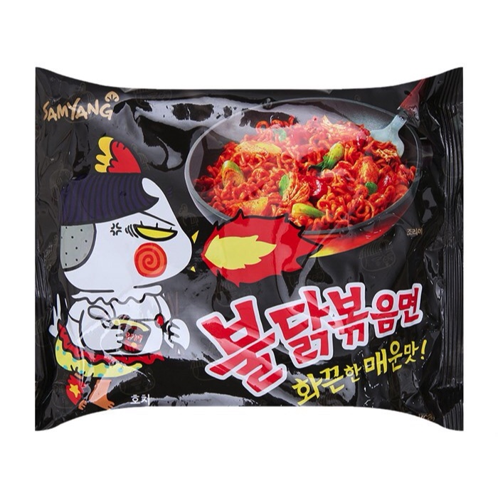 Mì gà cay samyang vị truyền thống gói 140gr - hàn quốc