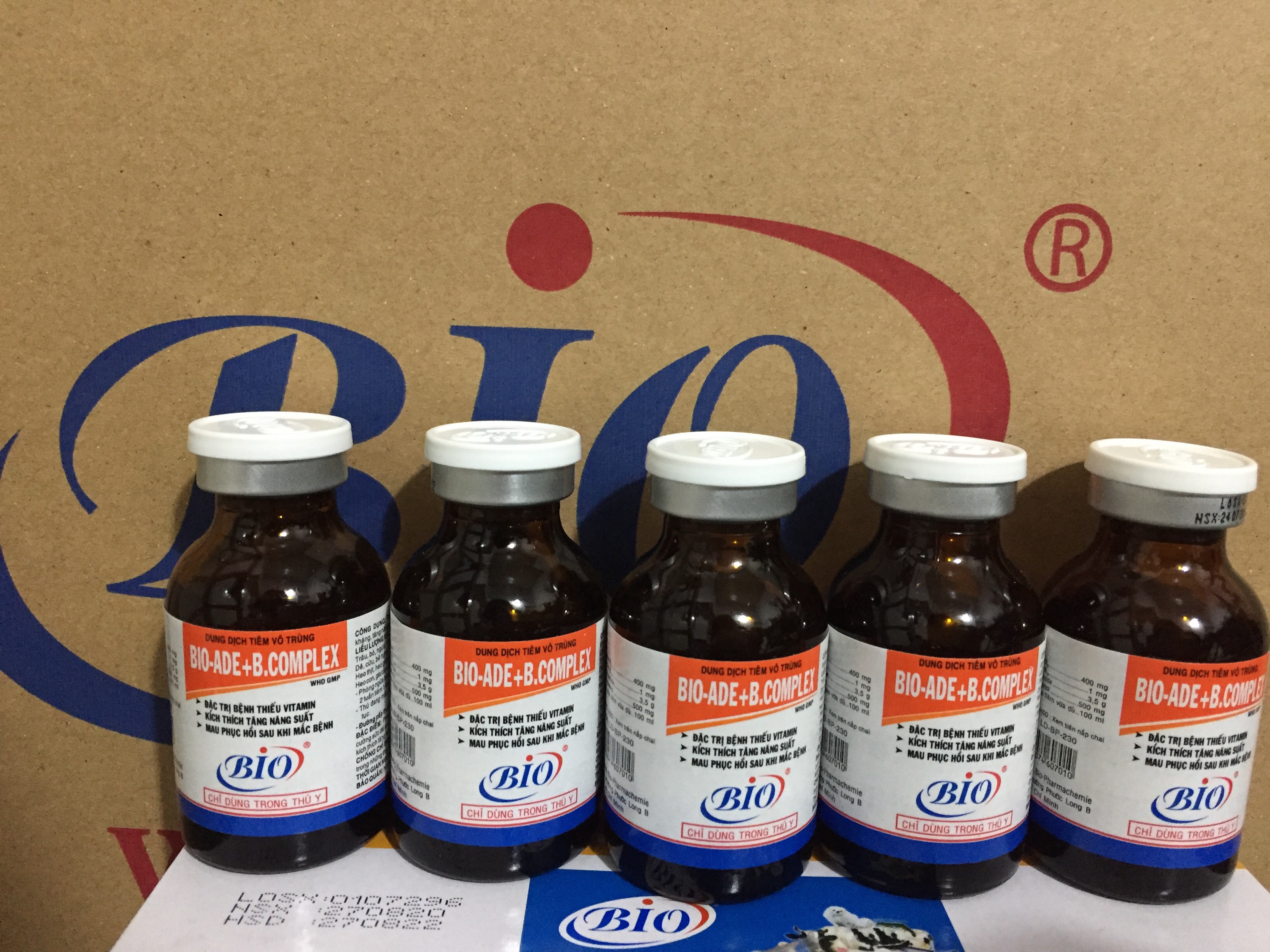[HCM]BIO-ADE B.COMPLEX Chai 20ml. Bổ sung vitamin cho thú khỏe mạnh
