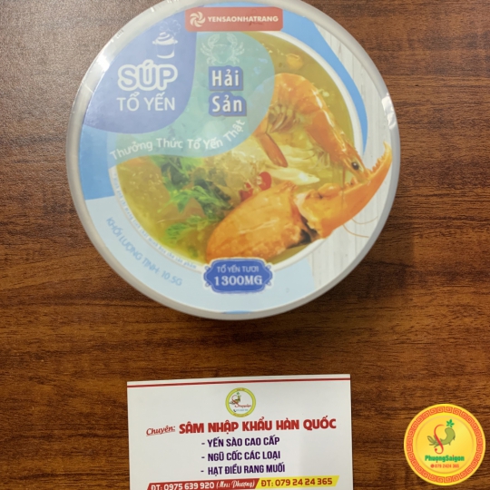 SÚP TỔ YẾN HẢI SẢN