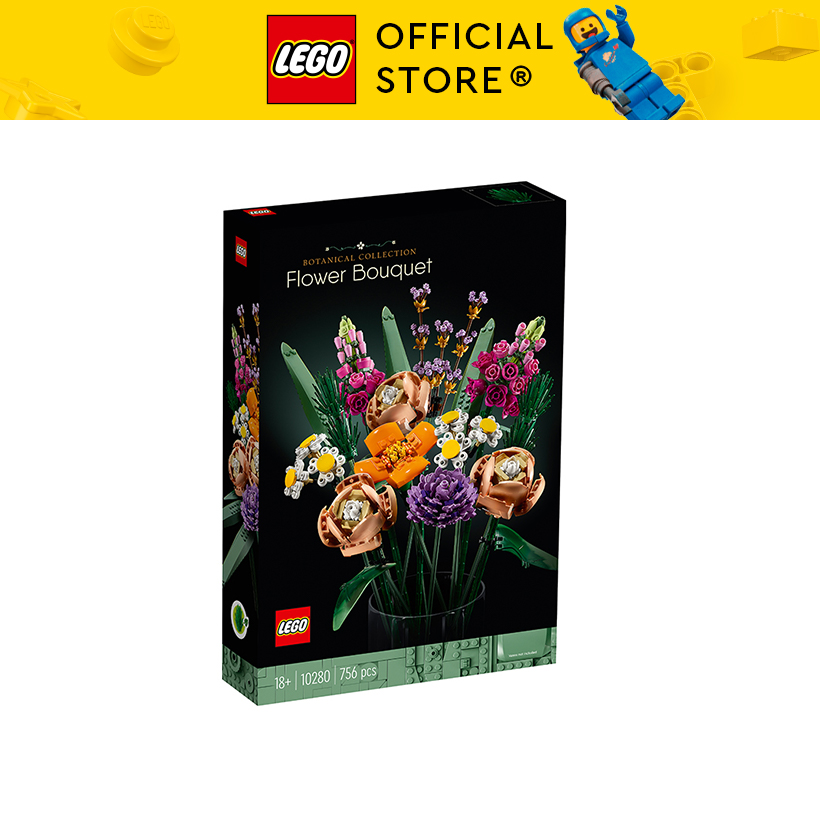 LEGO CREATOR 10280 Bó Hoa LEGO  756 Chi tiết