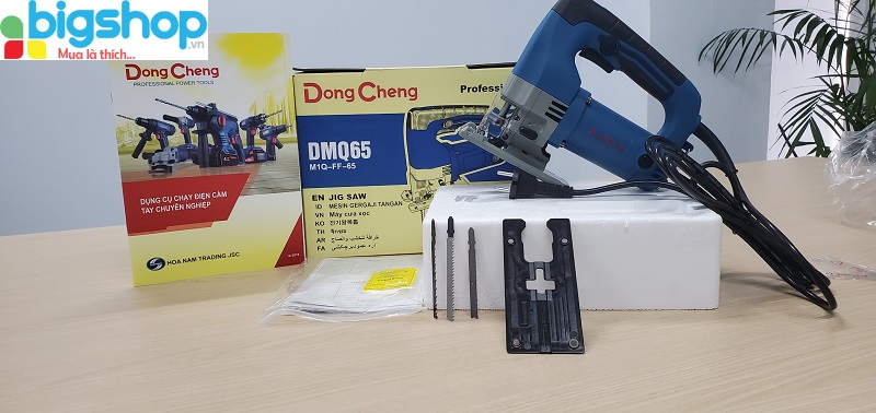 [HCM]Máy cưa lọng DongCheng DMQ65