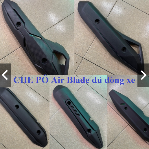 Che pô ốp Pô Air Blade đủ đời 2007->2022