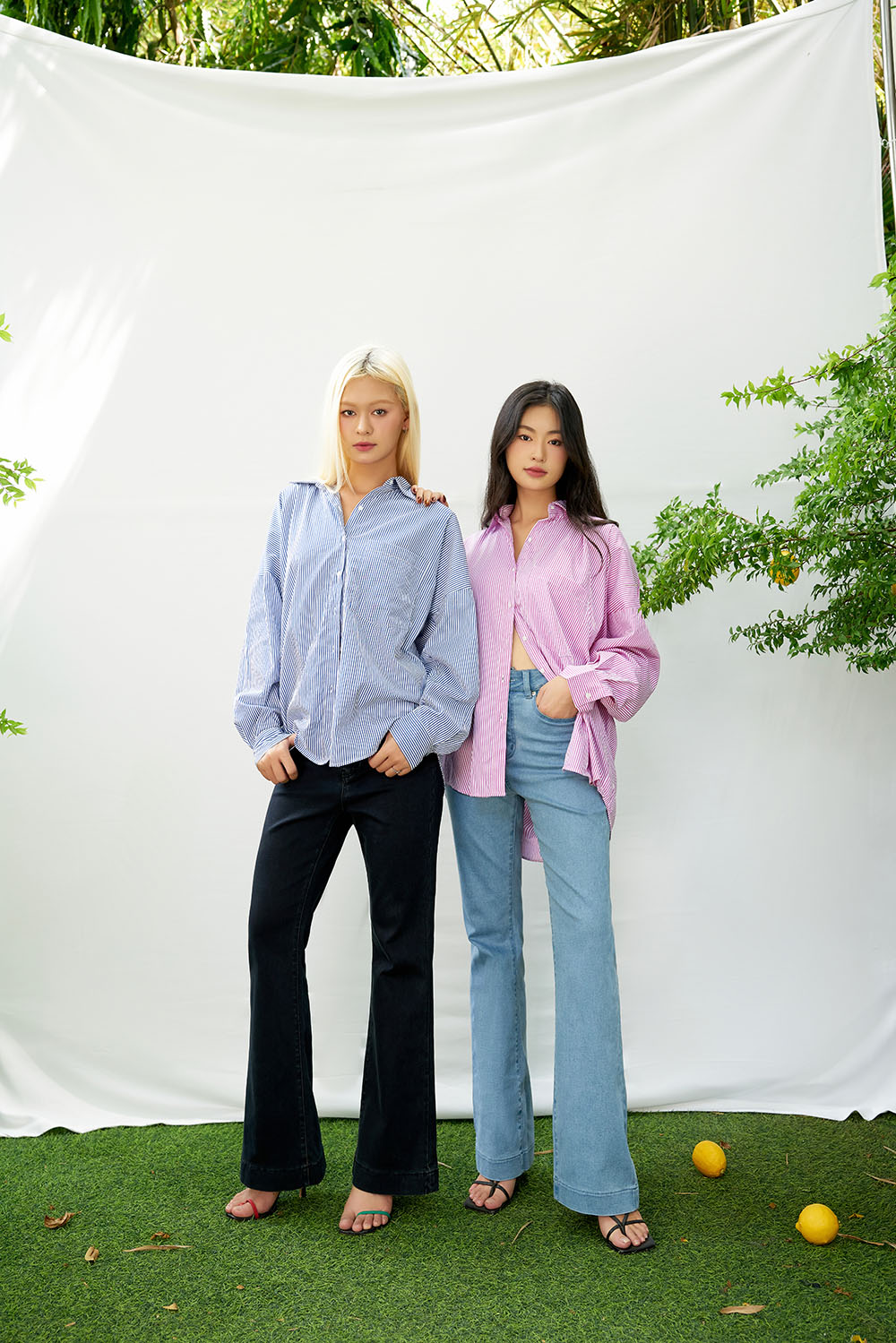 DOTTIE - Quần jeans dài ống loe - Q0312