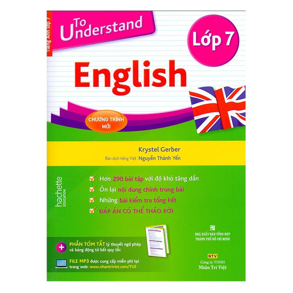 NS Minh Tâm - Sách - To Understand English (Lớp 7)