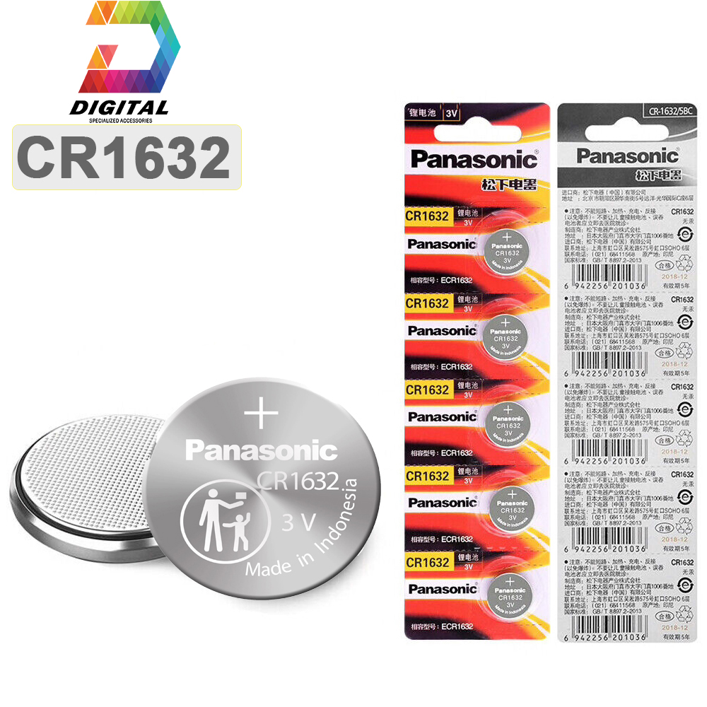Pin Cmos Panasonic CR1632 Lithium 3V Chính Hãng