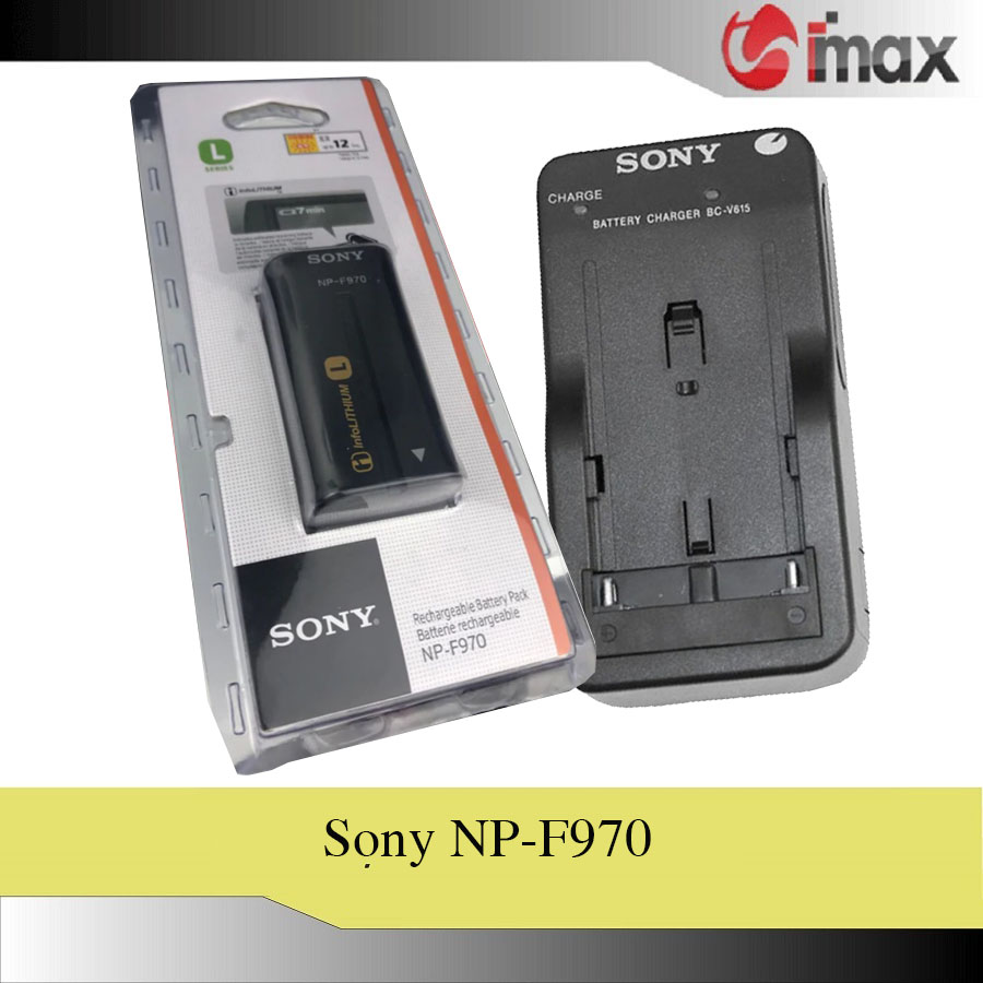 Bộ 01 pin sony np-f970 + 01 sạc sony bc-v615 - hàng nhập khẩu