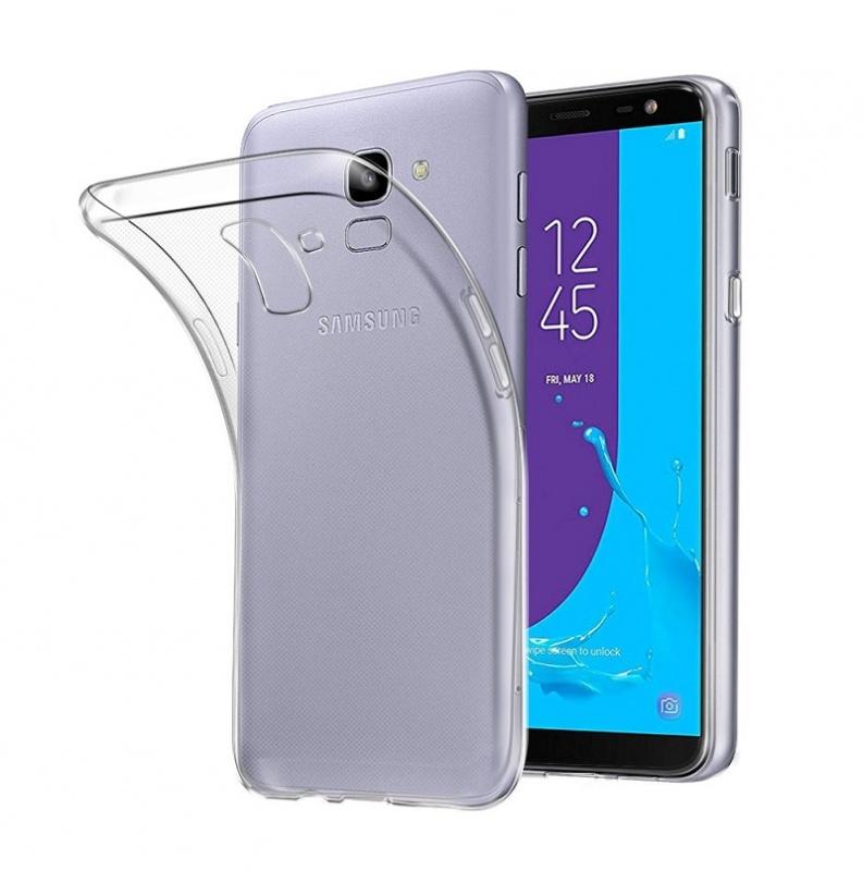 Ốp dẻo trong suốt Samsung Galaxy J6 Plus / J6+ (Hàng loại A)