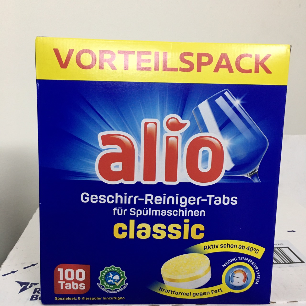 Viên rửa bát alio 100 viên dùng cho máy rửa bát chén, viên rửa chén