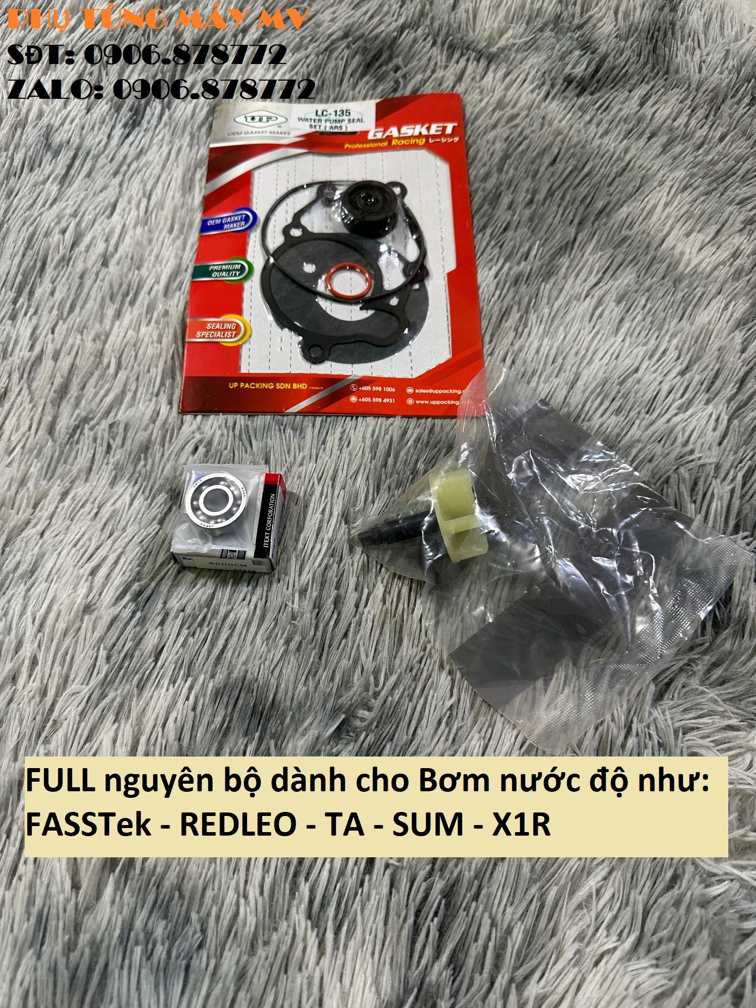 Phốt bơm nước Gasket xịn dành cho xe Ex135/150