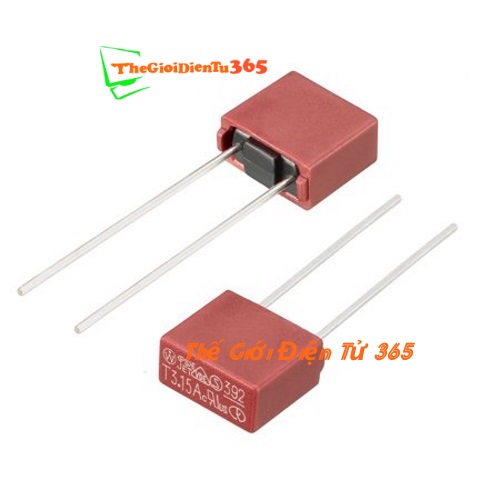 Cầu chì vuông 3.15a 250v t3.15a 5 cái