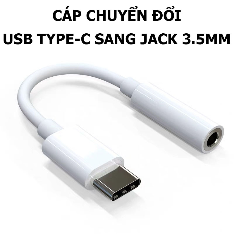 Cáp chuyển đổi samsung usb type-c sang cổng jack cắm loa 3.5mm, new 100%