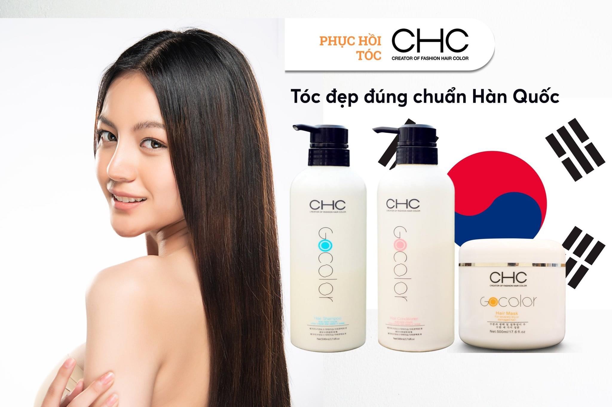 Kem ủ tóc phục hồi trẻ hóa tóc CHC GOCOLOR hàn quốc 500ML
