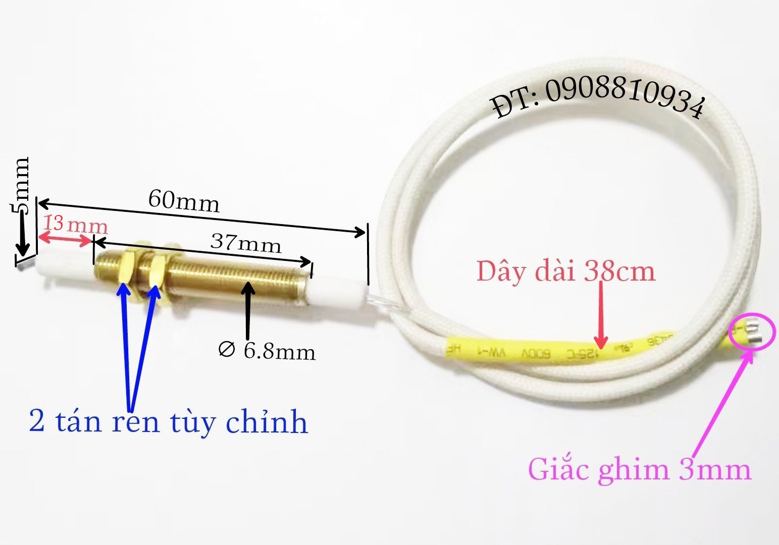 ỐNG ĐIẾU BẾP GA ÂM SUNHOUSE SHB7736